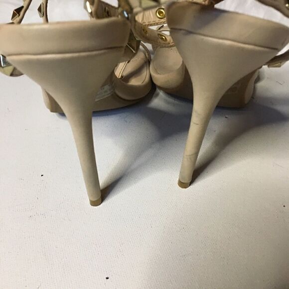 Wild Diva lounge open toe ankle strap heels size 8 - Picture 2 of 4